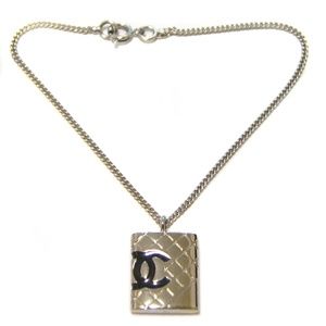 Chanel Coco logo silver bracelet Excellent conditi